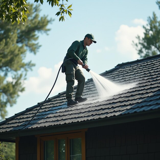 roof pressure washing Sydney
